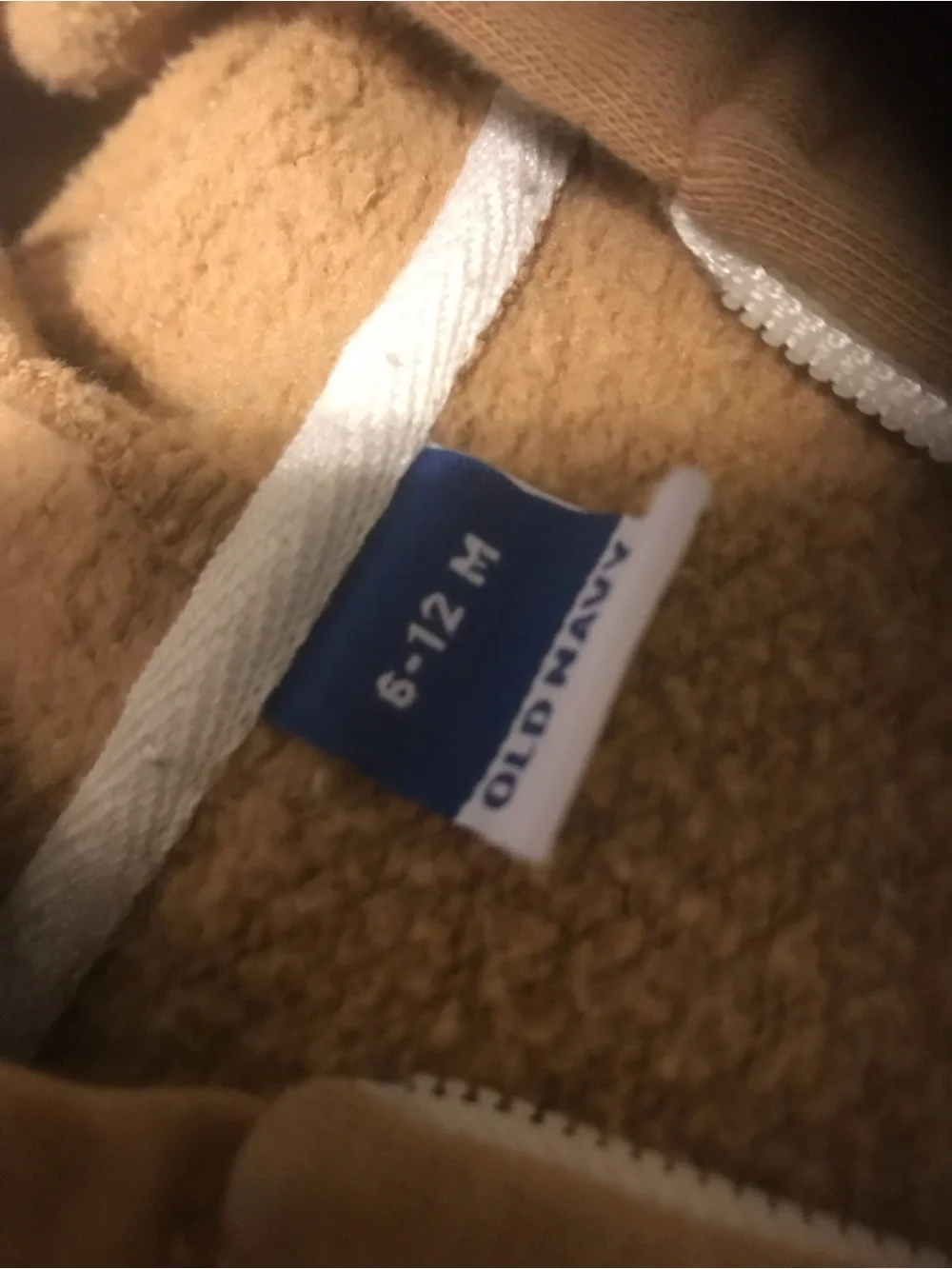 Old Navy Tan Fleece Jogger Set with Hoodie - Tan